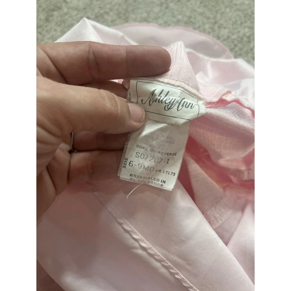 Ashley Ann Baby Girls Dress‎ Pink Size 6-9 Months